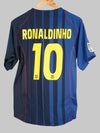 2004/5 Barcelona Ronaldinho #10 Away Shirt (M) Nike