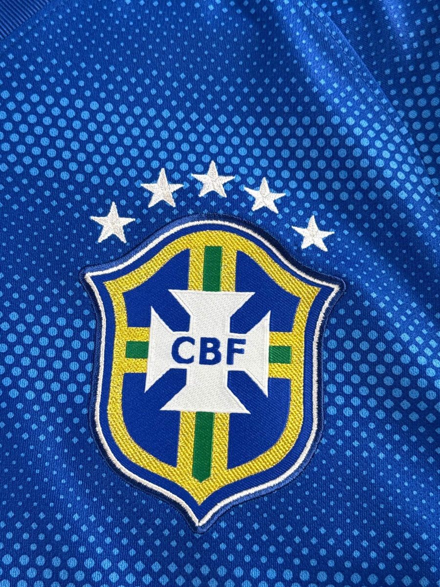 2014/15 Brazil Neymar Jr #10 Away Shirt (M)
