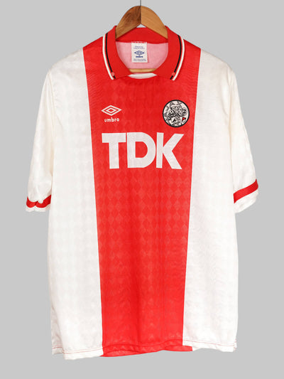 Ajax Home Shirt 1989-91 Bergkamp #10 (L)