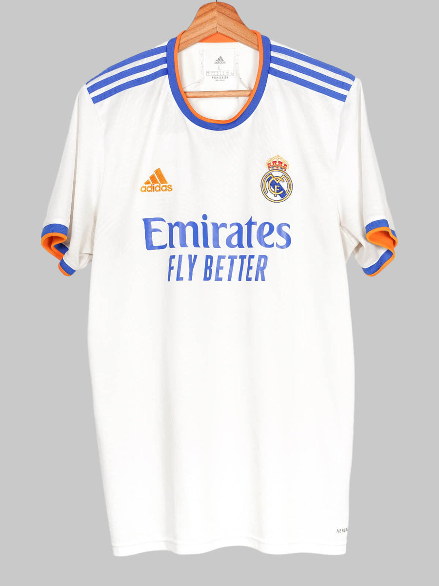 2021/22 Real Madrid Benzema #9 Home Shirt (L)