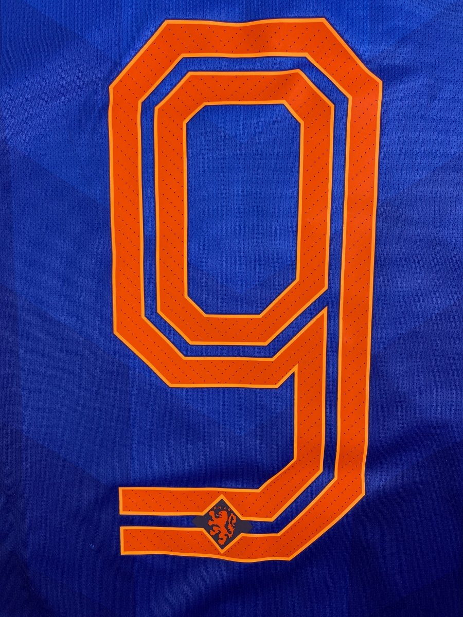 Netherlands away kit 2014/15 Van Persie #9 - 9/10 - L