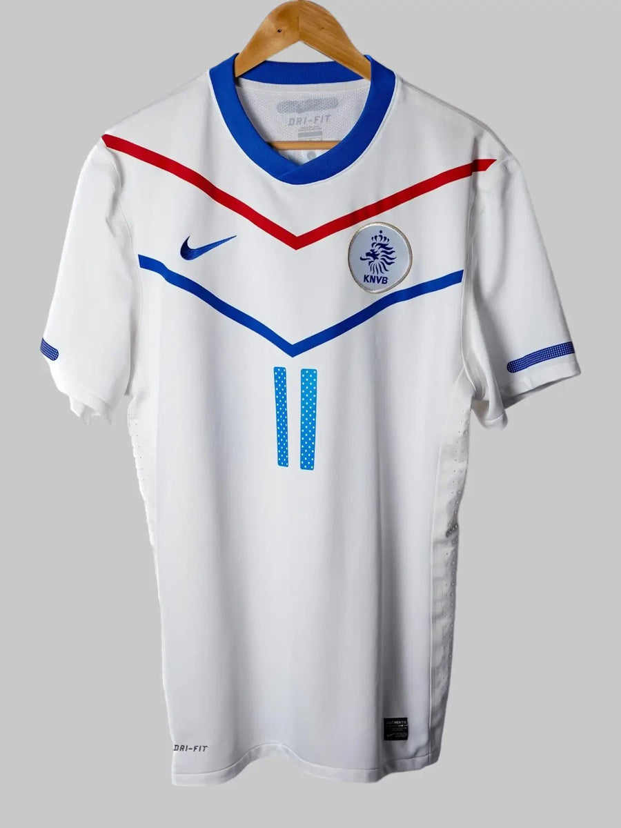 Netherlands Away Shirt 2010/11 Robben 11 Stock Pro (L)
