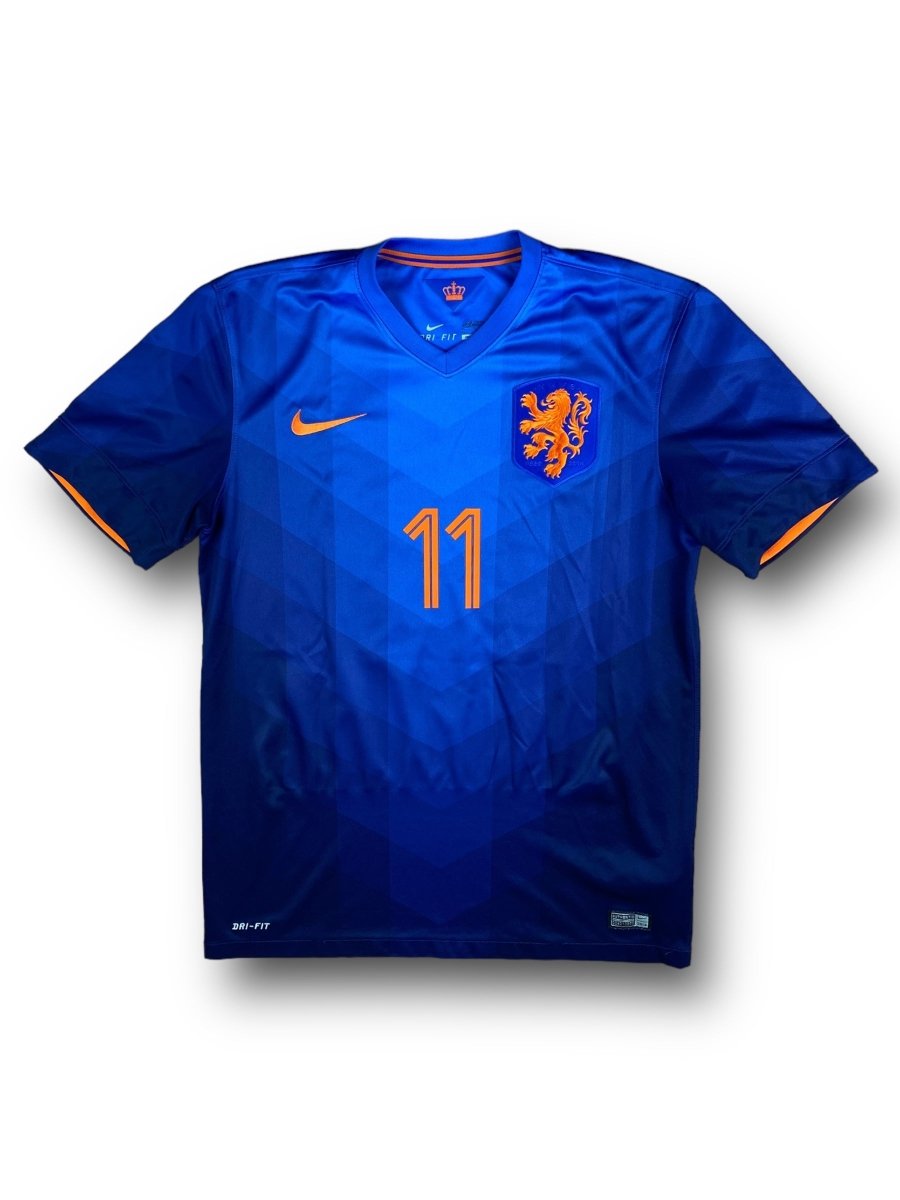 Netherlands Away Shirt 2014 Robben #11 - 10/10 - M