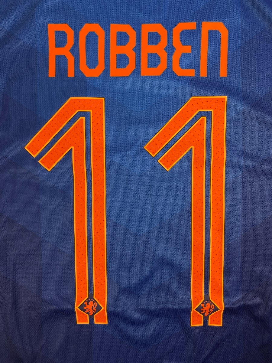 Netherlands Away Shirt 2014 Robben #11 - 10/10 - M