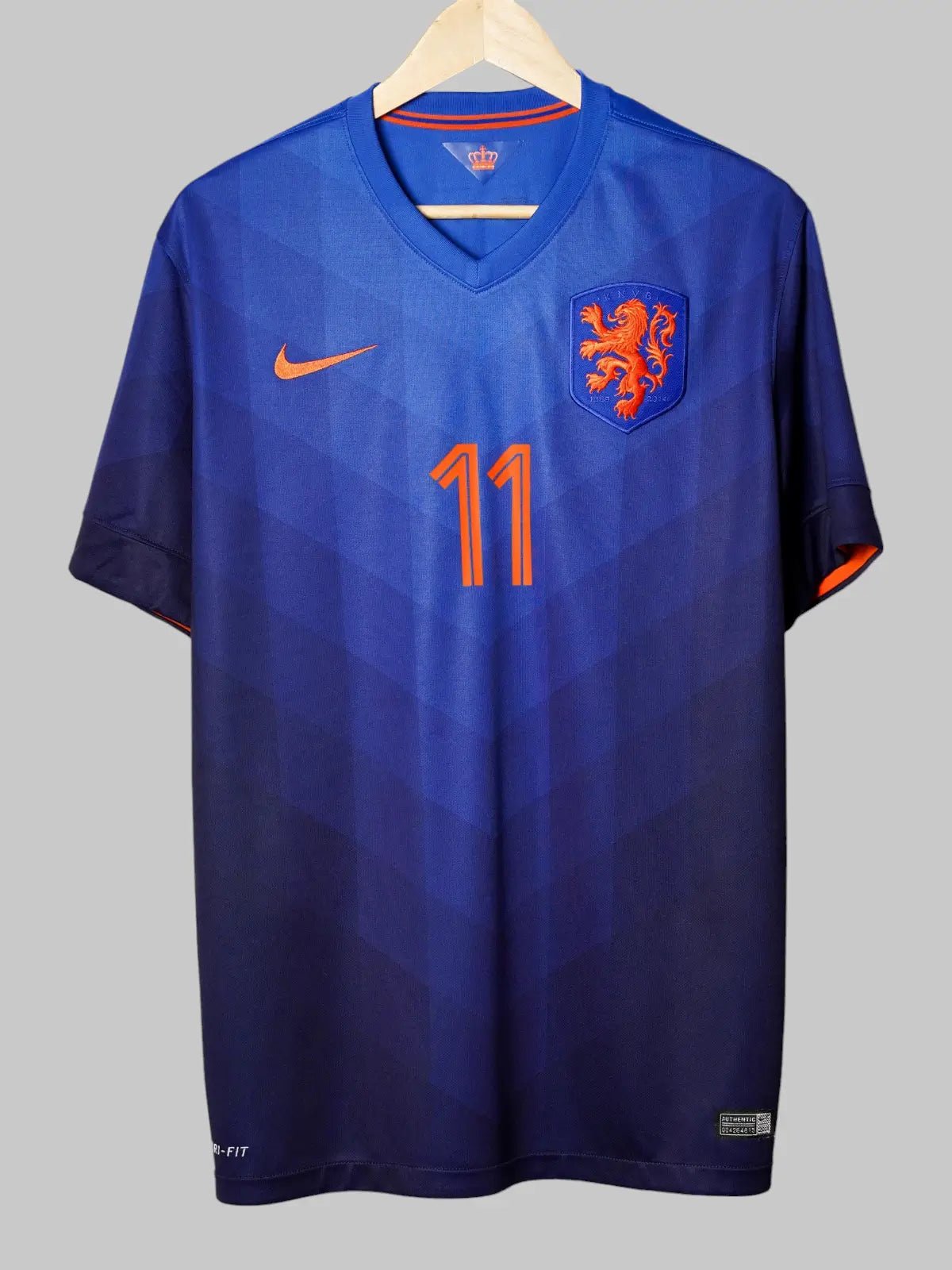 Netherlands Away Shirt 2014/15 Robben 11 (L)