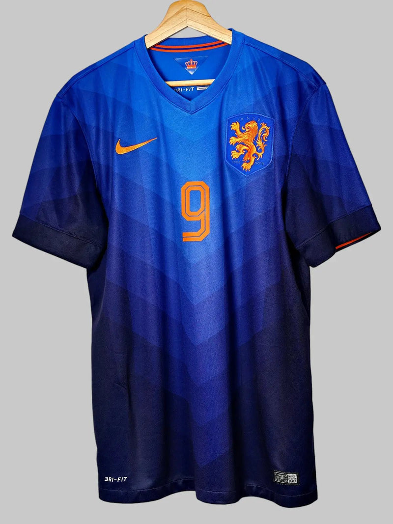 Netherlands Away Shirt 2014/15 V.Persie 9 (L)