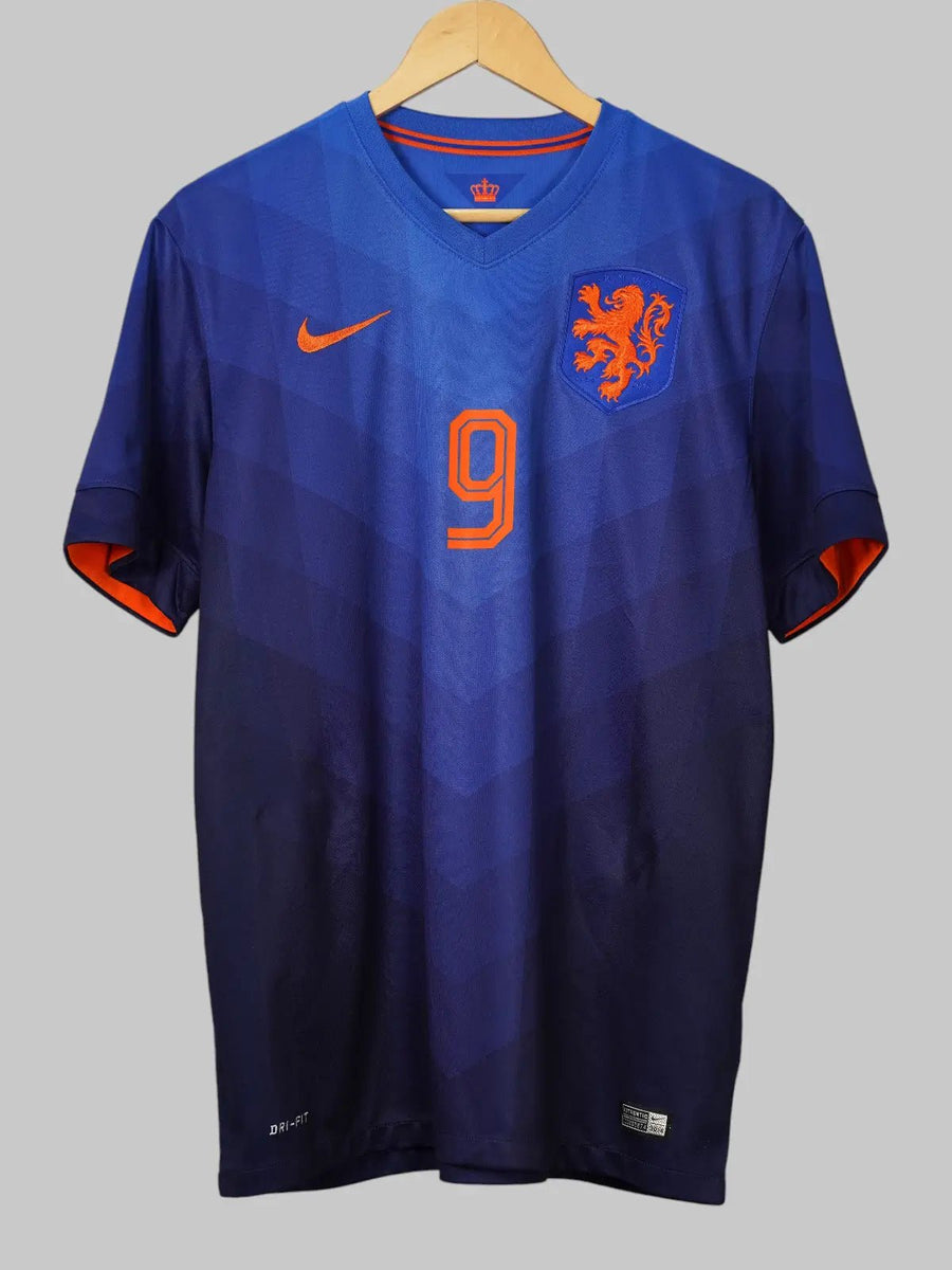 Netherlands Away Shirt 2014/15 V.Persie 9 (L)