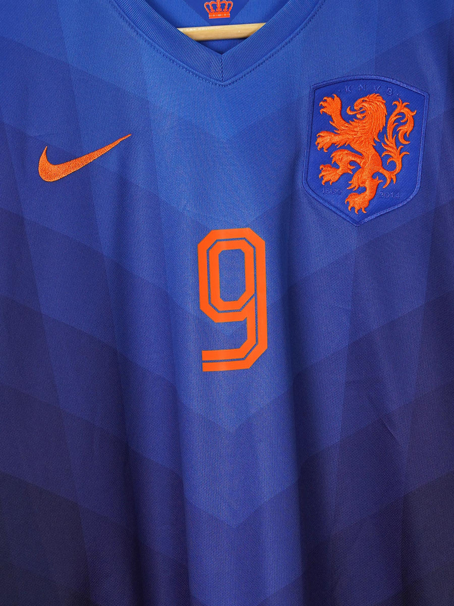 Netherlands Away Shirt 2014/15 V.Persie 9 (L)