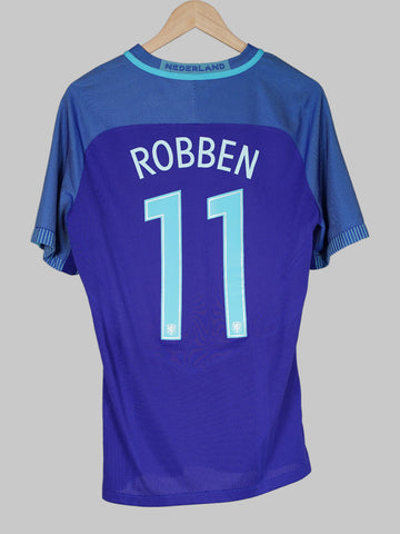 Netherlands Away Shirt 2016/17 Player Issue Robben 11 (L)