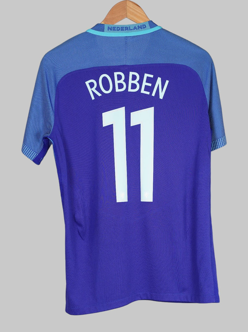 Netherlands Away Shirt 2016/17 Player Issue Robben 11 (M)