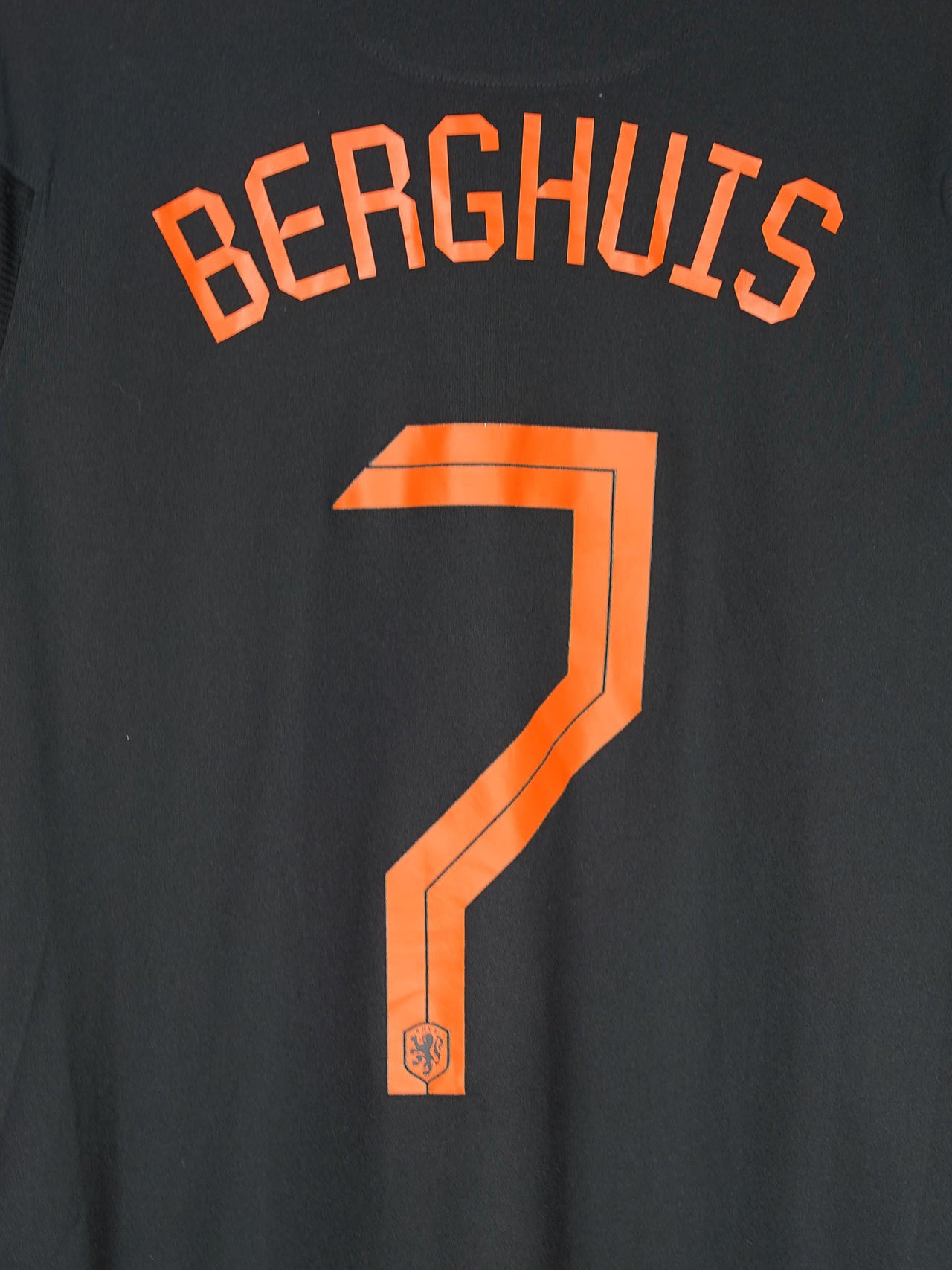 Netherlands Away Shirt 2020/21 Berghuis 7 (L)