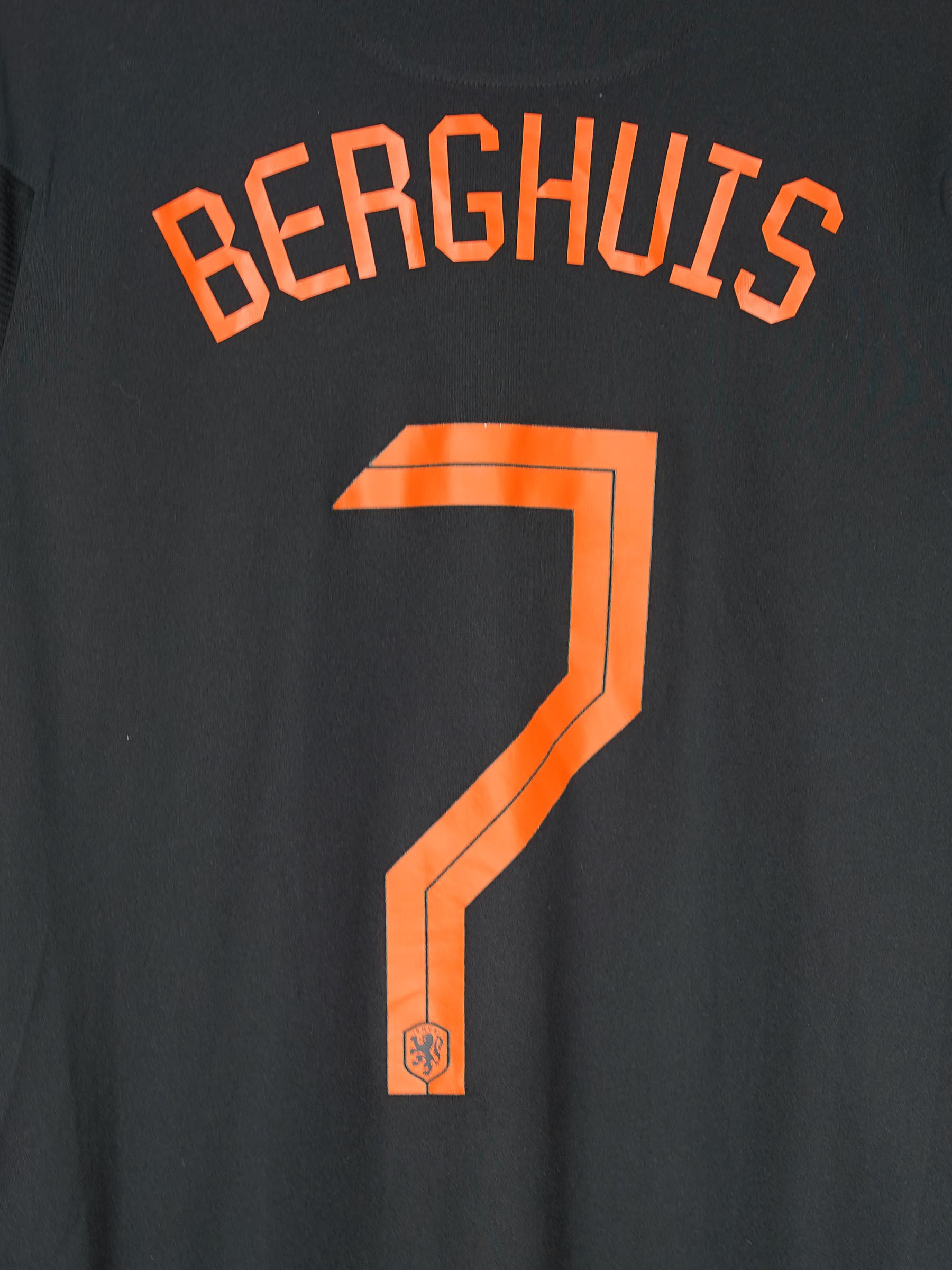 Netherlands Away Shirt 2020/21 Berghuis 7 (L)