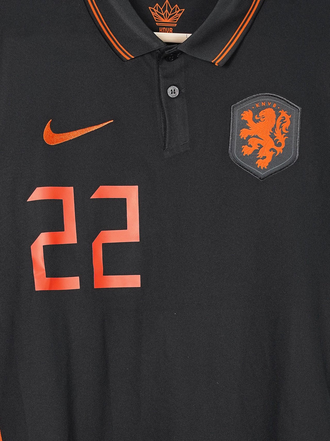 Netherlands Away Shirt 2020/21 Dumfries 22 (M)