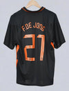 Camiseta de segunda equipación de Holanda 2020/21 F. De Jong nº 21 (L)