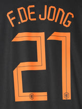 Netherlands Away Shirt 2020/21 F. De Jong 21 (XL)
