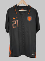 Netherlands Away Shirt 2020/21 F. De Jong 21 (XL)