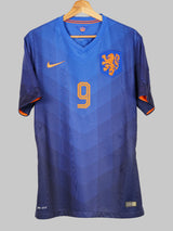 Netherlands Away Shirt Player Issue 2014/15 V.Persie 9 (L)