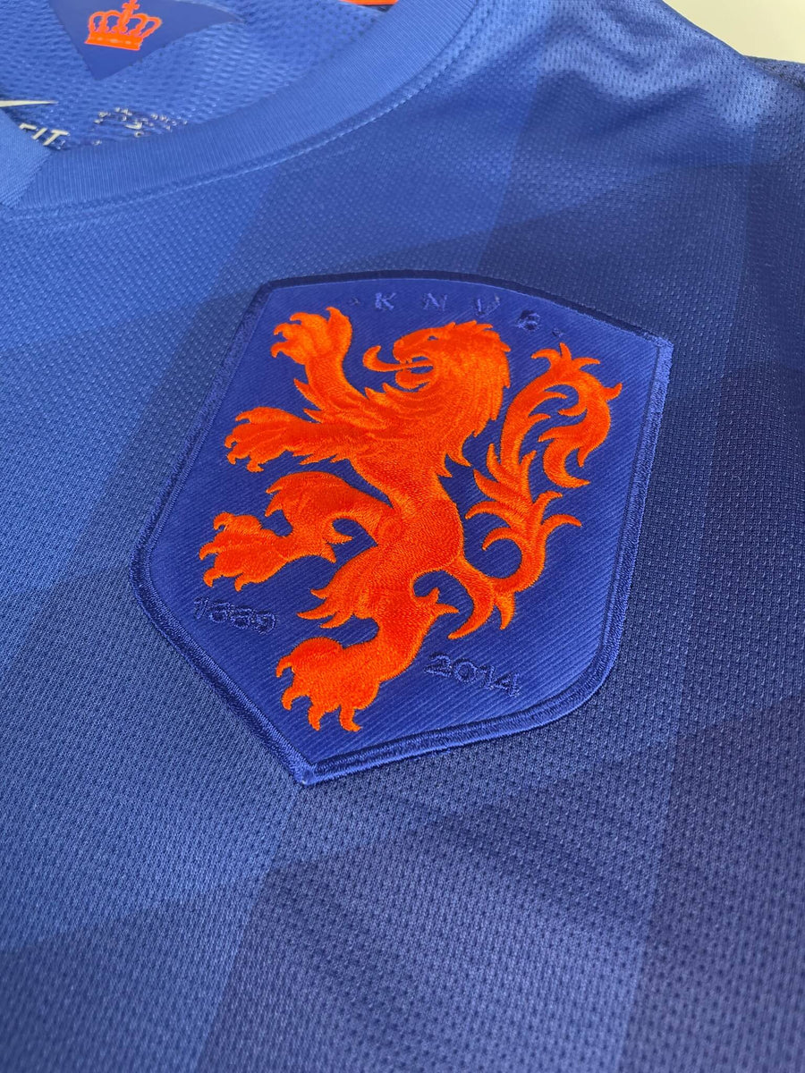 Netherlands Away Shirt Player Issue 2014/15 V.Persie 9 (L)