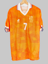 Netherlands Home Shirt 1992/93 Bergkamp 7 (XL)