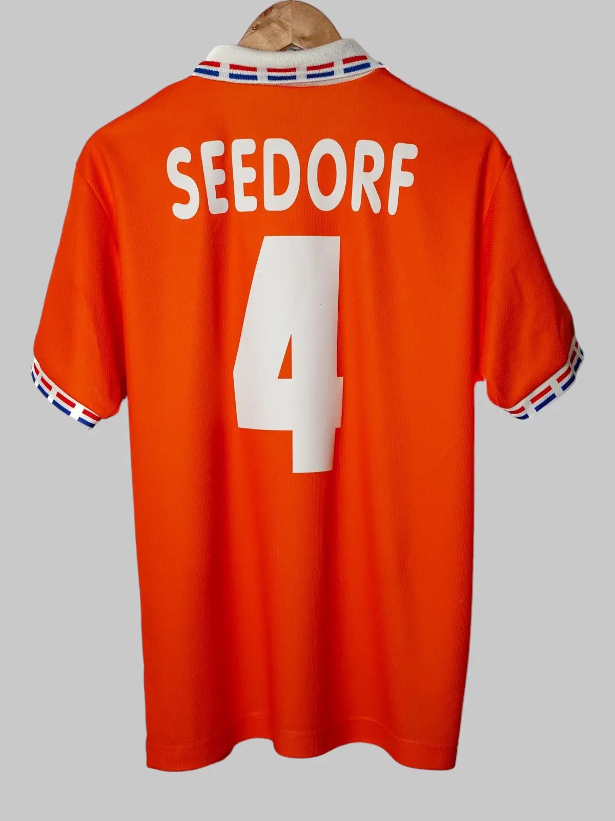 Netherlands Home Shirt 1996/97 Seedorf 4 (M)