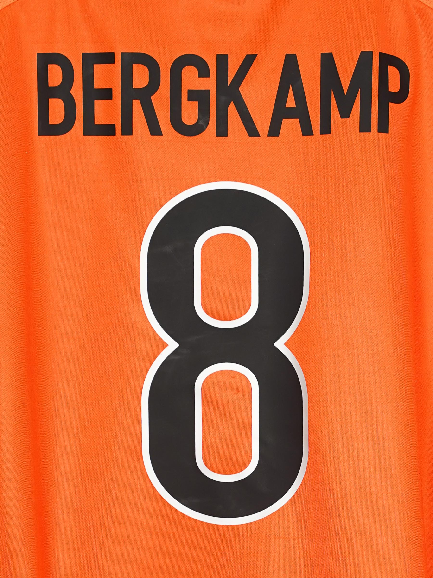 1998/99 Netherlands Bergkamp #8 Home Shirt (XL) Nike – First11