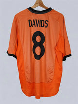 Netherlands Home Shirt 2000/1 Davids 8 (XL)