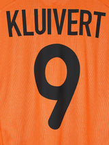 Netherlands Home Shirt 2000/1 Kluivert 9 (L)