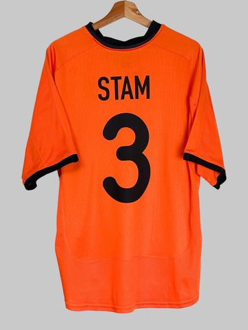 Netherlands Home Shirt 2000/1 Stam 3 (XL)