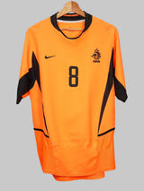Netherlands Home Shirt 2002/3 Davids 8 (M)
