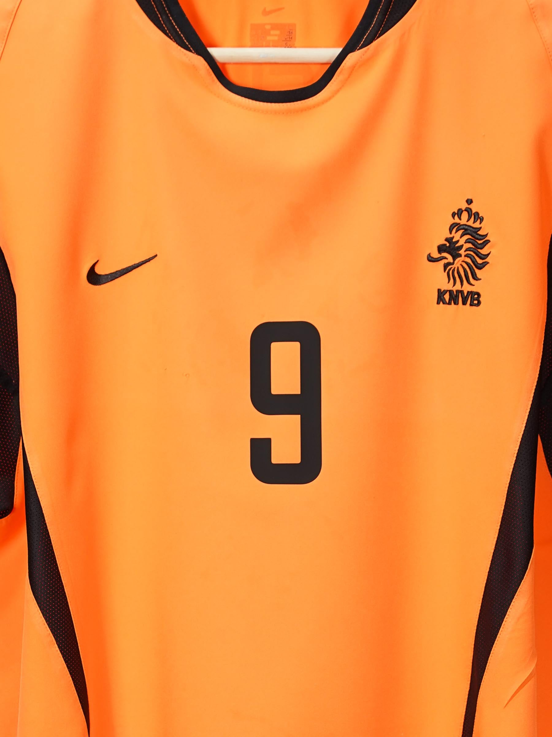 2002-04 Netherlands van Nistelrooy #9 Home Shirt (XL) Nike | First11