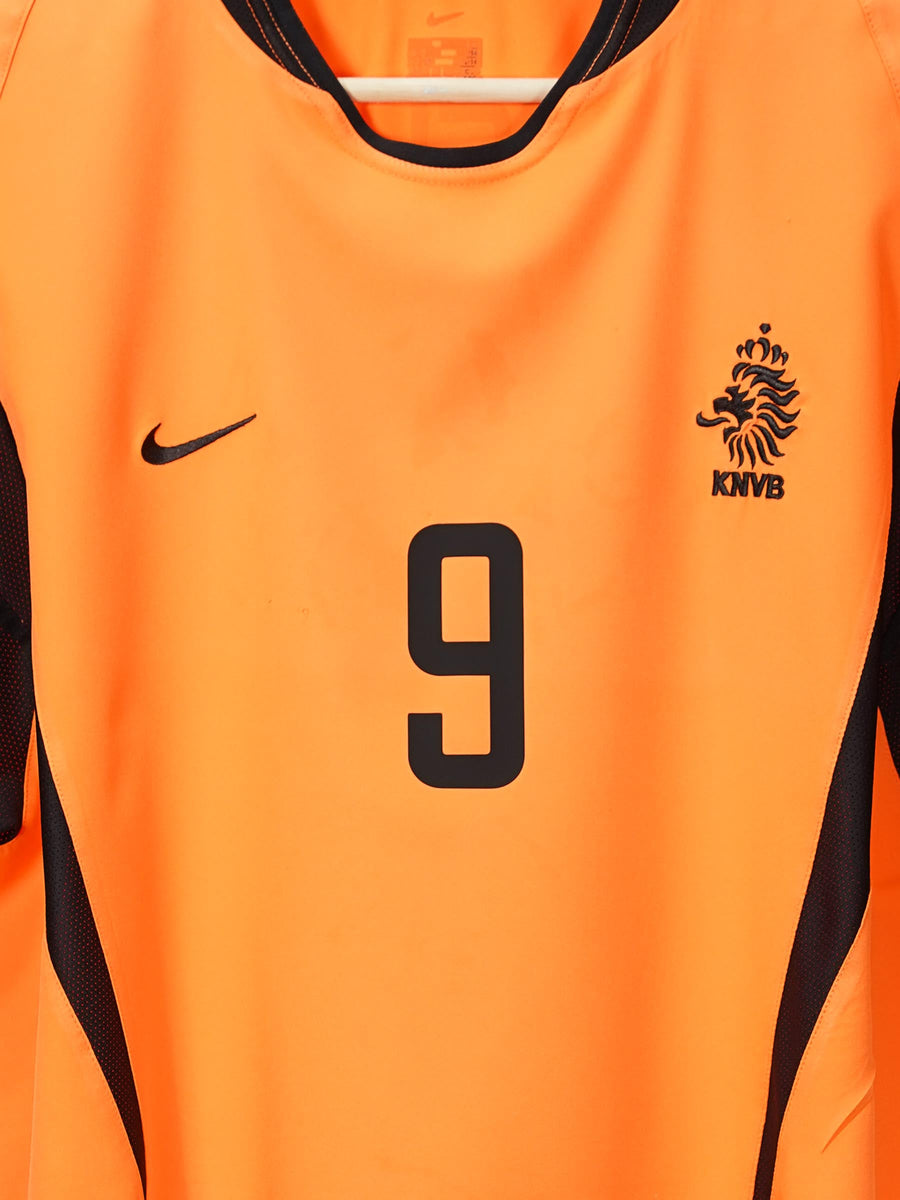 Netherlands Home Shirt 2002/4 v.Nistelrooy 9 (XL)