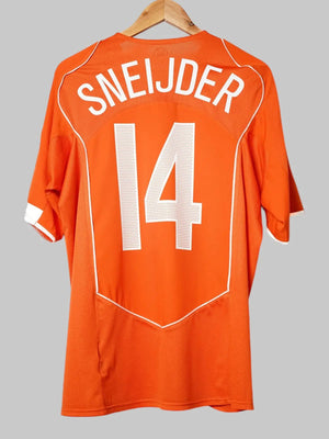 Niederlande Heimtrikot 2004/06 Sneijder 14 (L)