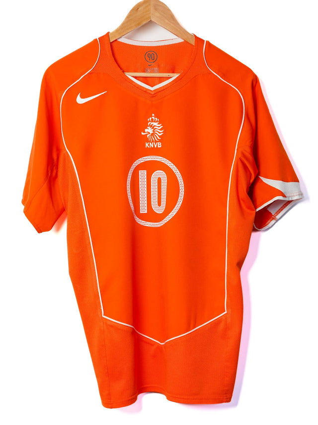 Netherlands Home shirt 2004/5 V.Nistelrooy (L)