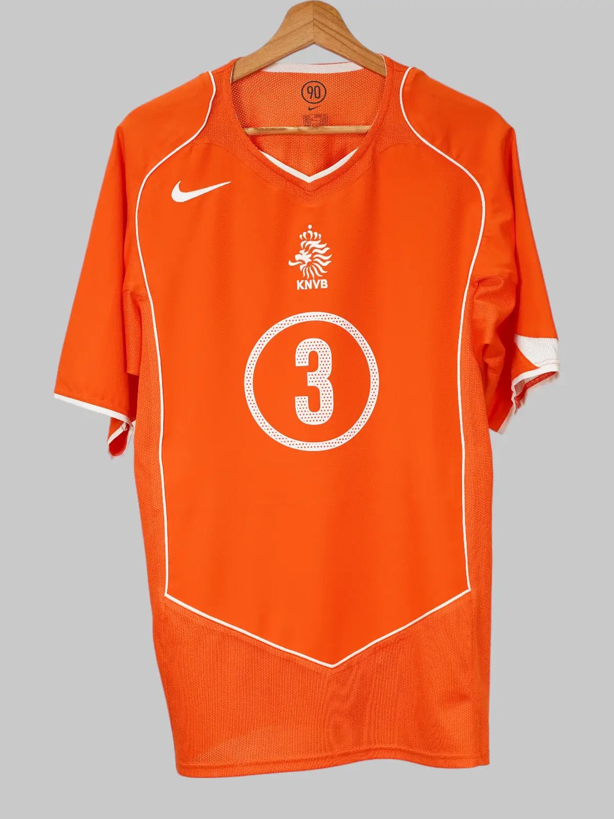 Netherlands Home Shirt 2004/6 Stam 3 (L)