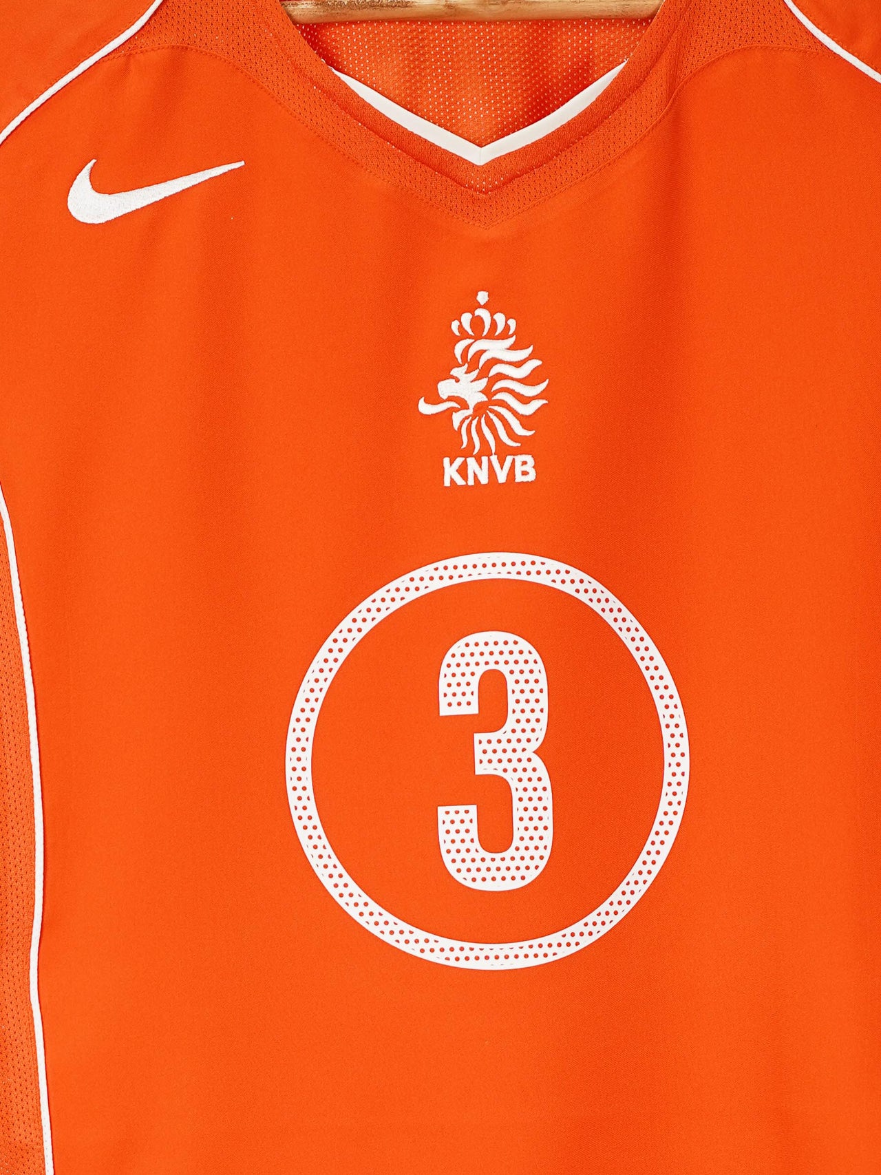 Netherlands Home Shirt 2004/6 Stam 3 (L)