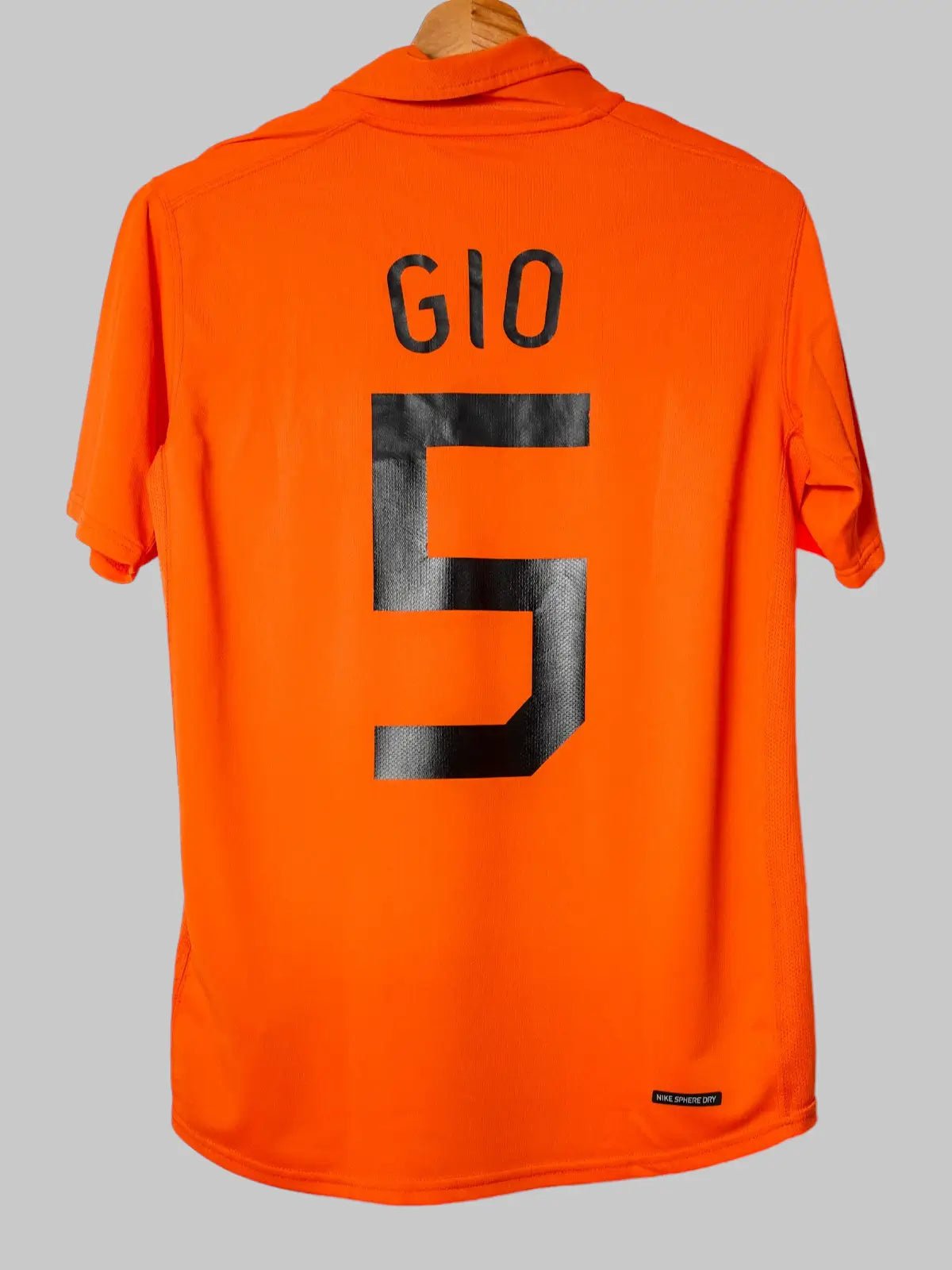 Netherlands Home Shirt 2006/7 Gio 5 (XL)