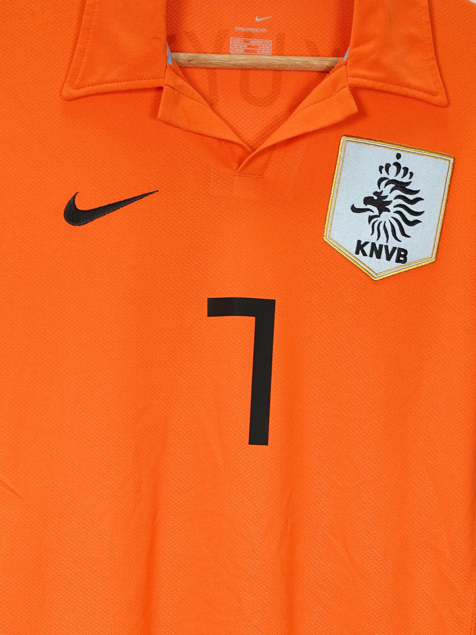 Netherlands Home Shirt 2006/7 Kuyt 7 (S)