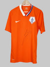 Netherlands Home Shirt 2008-10 Signed By Gullit (L)