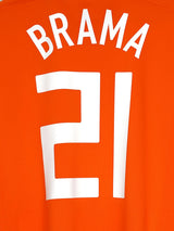 Netherlands Home Shirt 2008/10 Brama 21 (L)