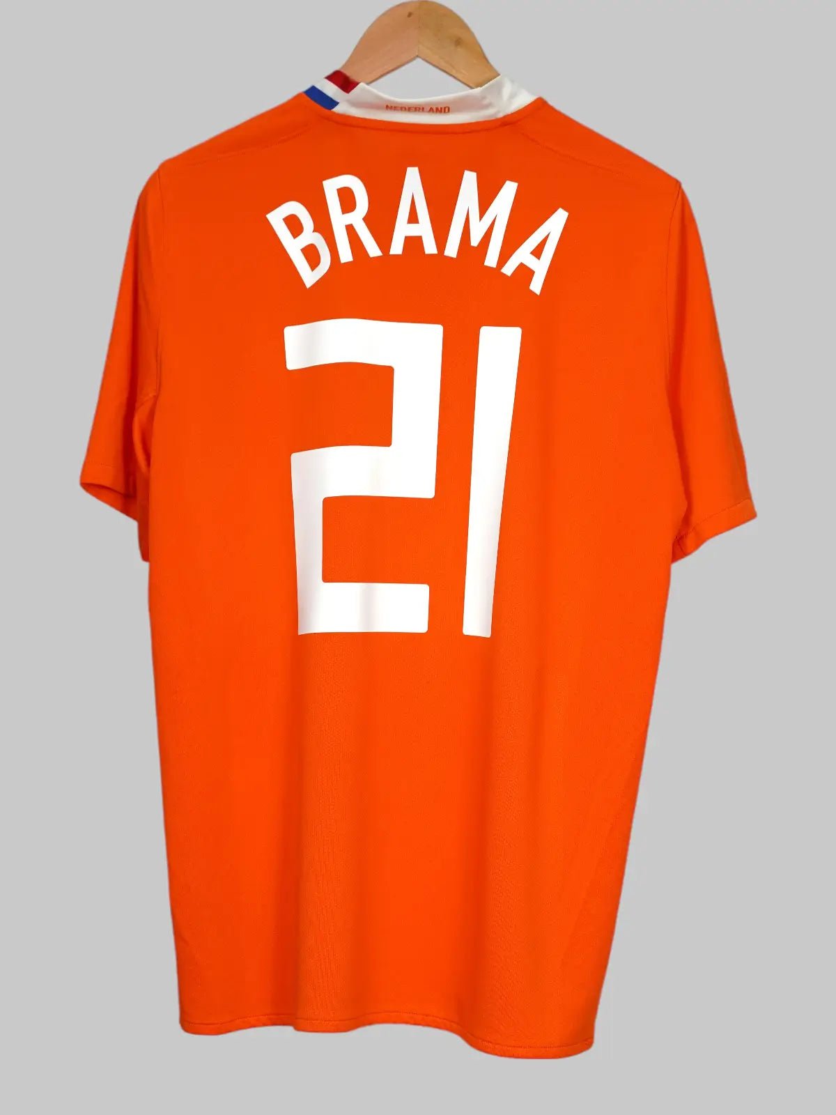 Netherlands Home Shirt 2008/10 Brama 21 (L)