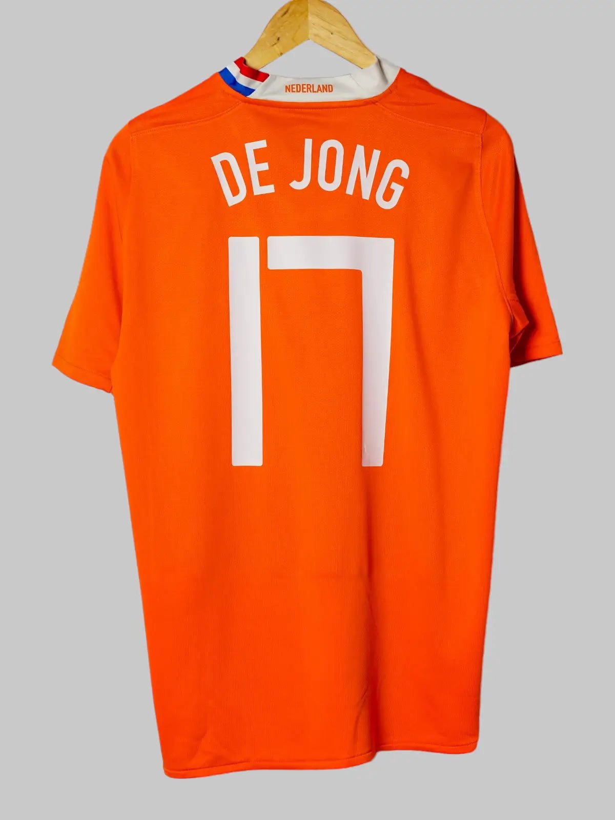 Netherlands Home Shirt 2008/10 De Jong 17 (M)