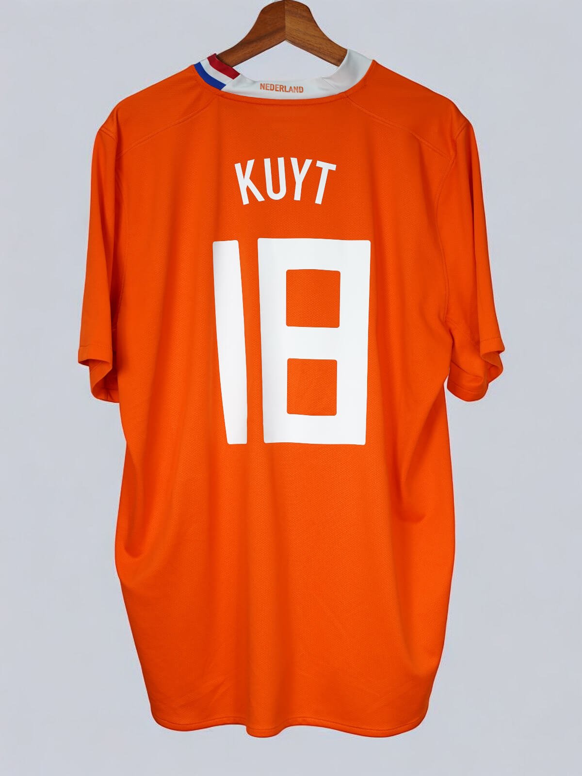 Netherlands Home Shirt 2008/10 Kuyt 18 (XL)