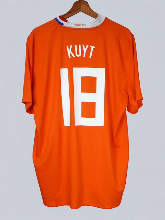 Netherlands Home Shirt 2008/10 Kuyt 18 (XL)