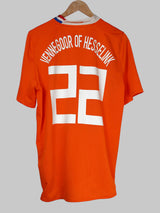 Netherlands Home Shirt 2008/10 Vennegoor of Hesselink 22 (L)