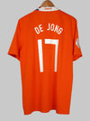 Camiseta de local de Holanda 2008/9 De Jong nº 17 (XL)