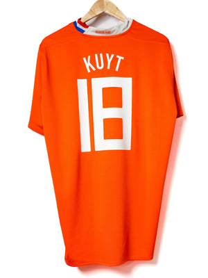 Netherlands Home Shirt 2008/9 Kuyt 18 (XL)