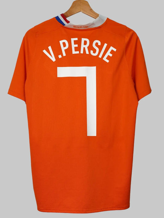Netherlands Home Shirt 2008/9 V.Persie 7 (S)