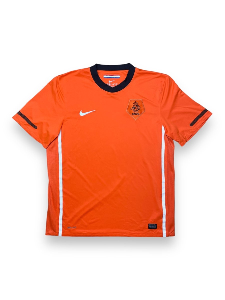 Netherlands Home Shirt 2010 - 9/10 - L