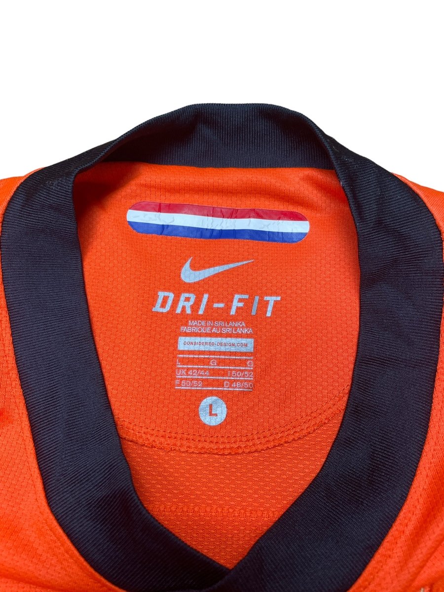 Netherlands Home Shirt 2010 - 9/10 - L