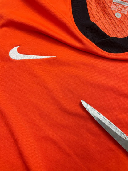 Netherlands Home Shirt 2010 Match Issue - 9/10 - L